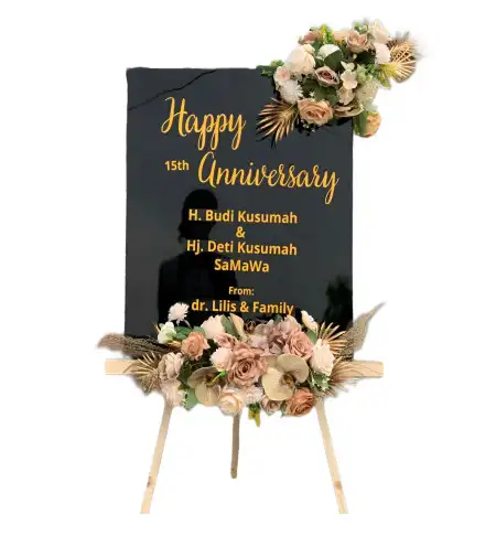 Papan Bunga Akrilik Depati Tujuh