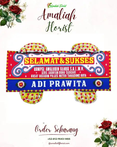 Papan Bunga Ucapan Selamat Depati Tujuh